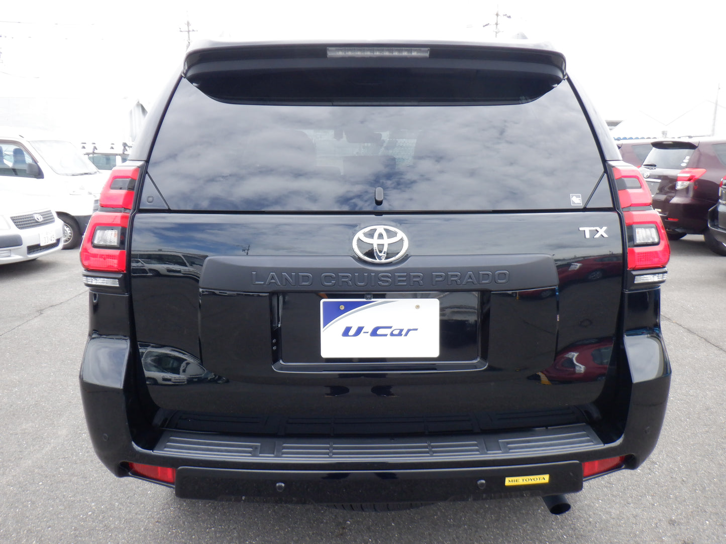 850 TOYOTA LAND CRUISER PRADO TX L PACKAGE MATTE BLACK EDITION 2022 TRJ150-0150825