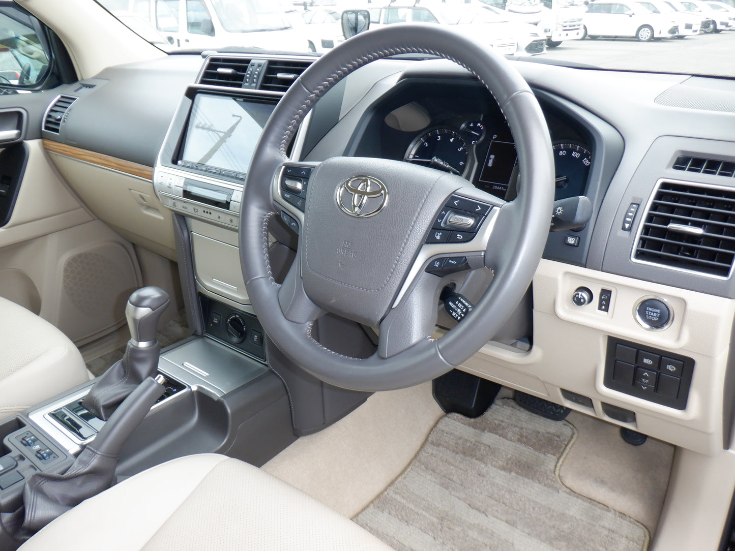 850 TOYOTA LAND CRUISER PRADO TX L PACKAGE MATTE BLACK EDITION 2022 TRJ150-0150825
