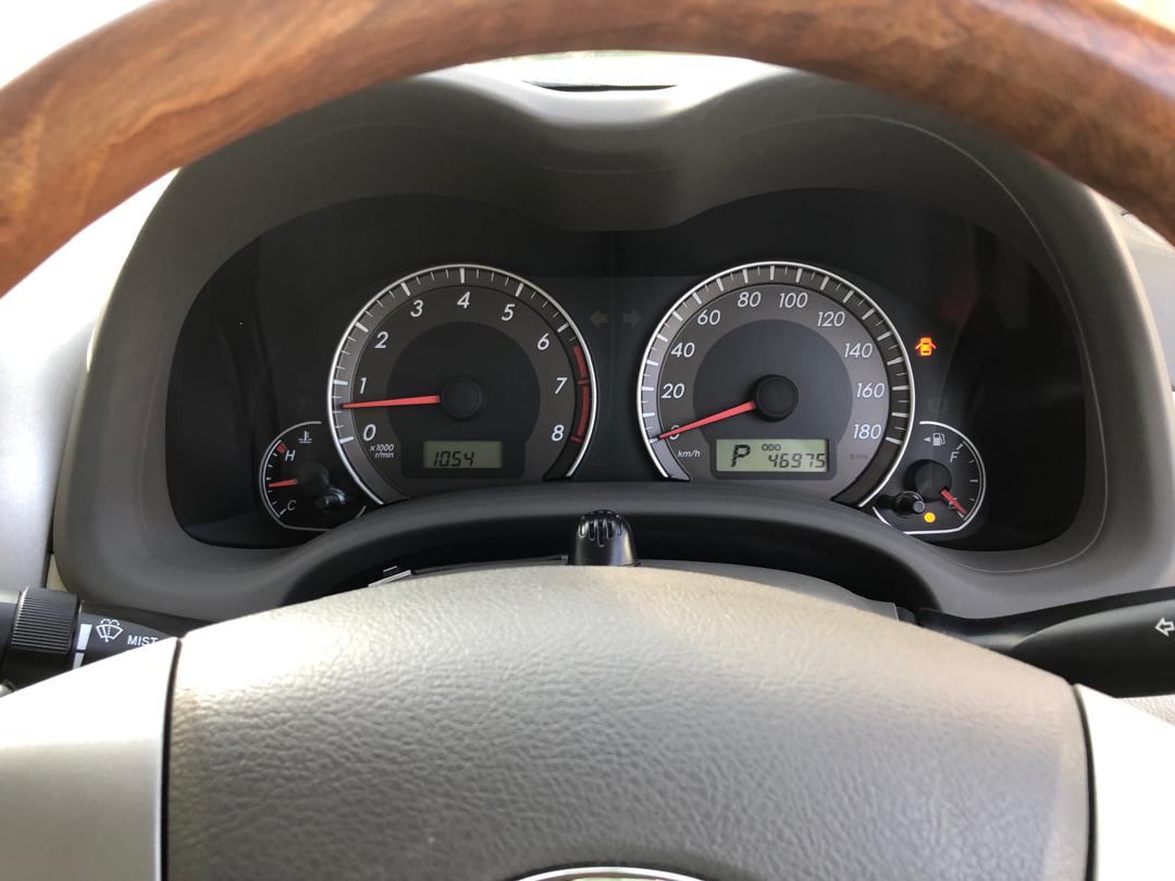 835 TOYOTA COROLLA AXIO G 2010 NZE141-6143717