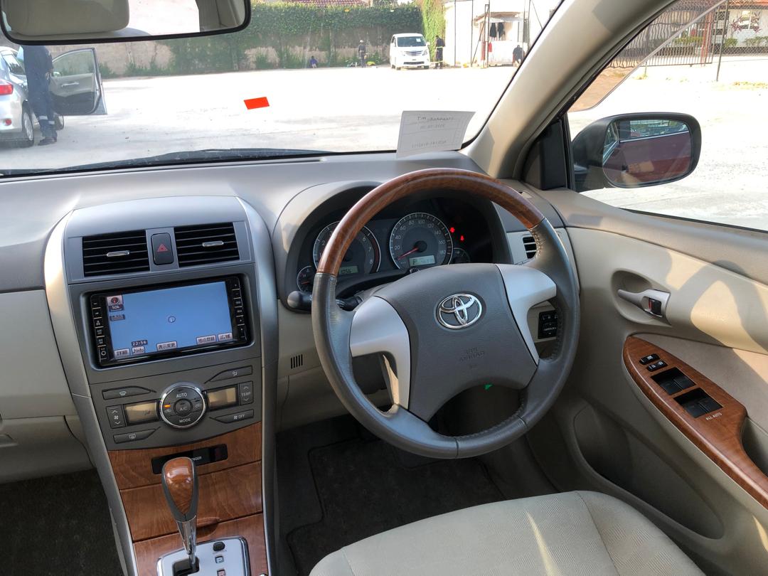 835 TOYOTA COROLLA AXIO G 2010 NZE141-6143717