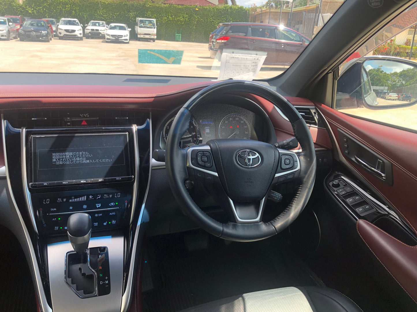 708. Toyota harrier Premium metal and leather package 2017
