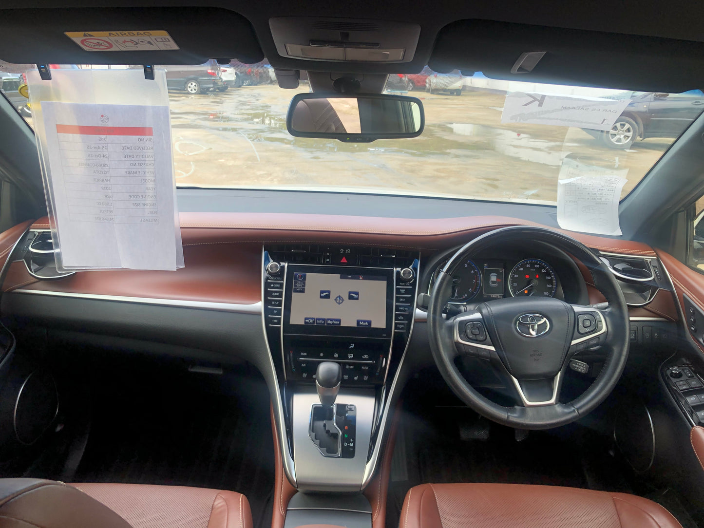 745 Toyota Harrier Premium Metal and Leather Package 2018