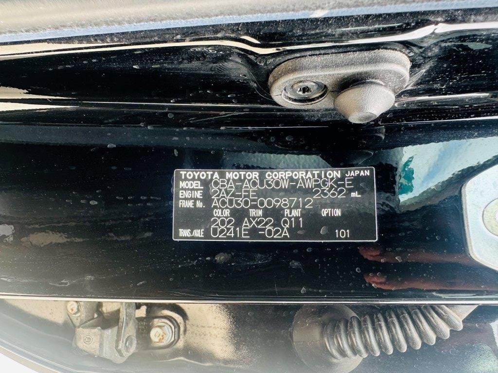 496 Toyota Harrier 240G 2009