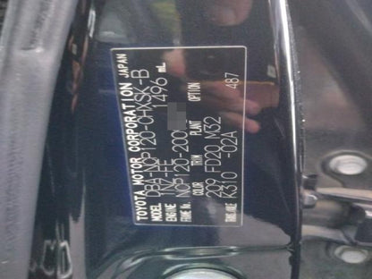 906 TOYOTA RACTIS S 2011 / Milage: 95,342 Km