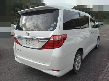 926 TOYOTA ALPHARD 240G 2012 / Mileage 143311km DIRECT SHIPMENT FROM TOYOTA DEALER IN JAPAN