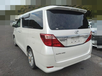 926 TOYOTA ALPHARD 240G 2012 / Mileage 143311km DIRECT SHIPMENT FROM TOYOTA DEALER IN JAPAN