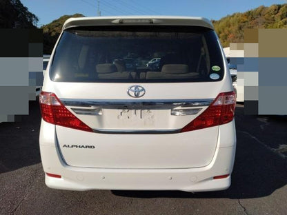 943.TOYOTA ALPHARD 240G 2014 / Mileage 114118Km DIRECT SHIPMENT FROM TOYOTA DEALER IN JAPAN