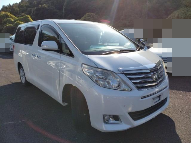 943.TOYOTA ALPHARD 240G 2014 / Mileage 114118Km DIRECT SHIPMENT FROM TOYOTA DEALER IN JAPAN