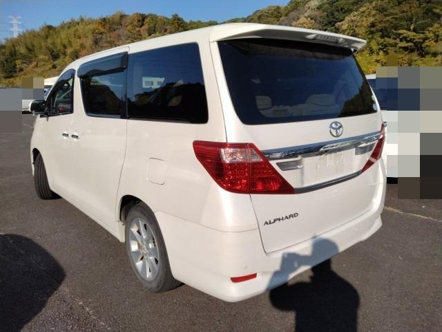 943.TOYOTA ALPHARD 240G 2014 / Mileage 114118Km DIRECT SHIPMENT FROM TOYOTA DEALER IN JAPAN