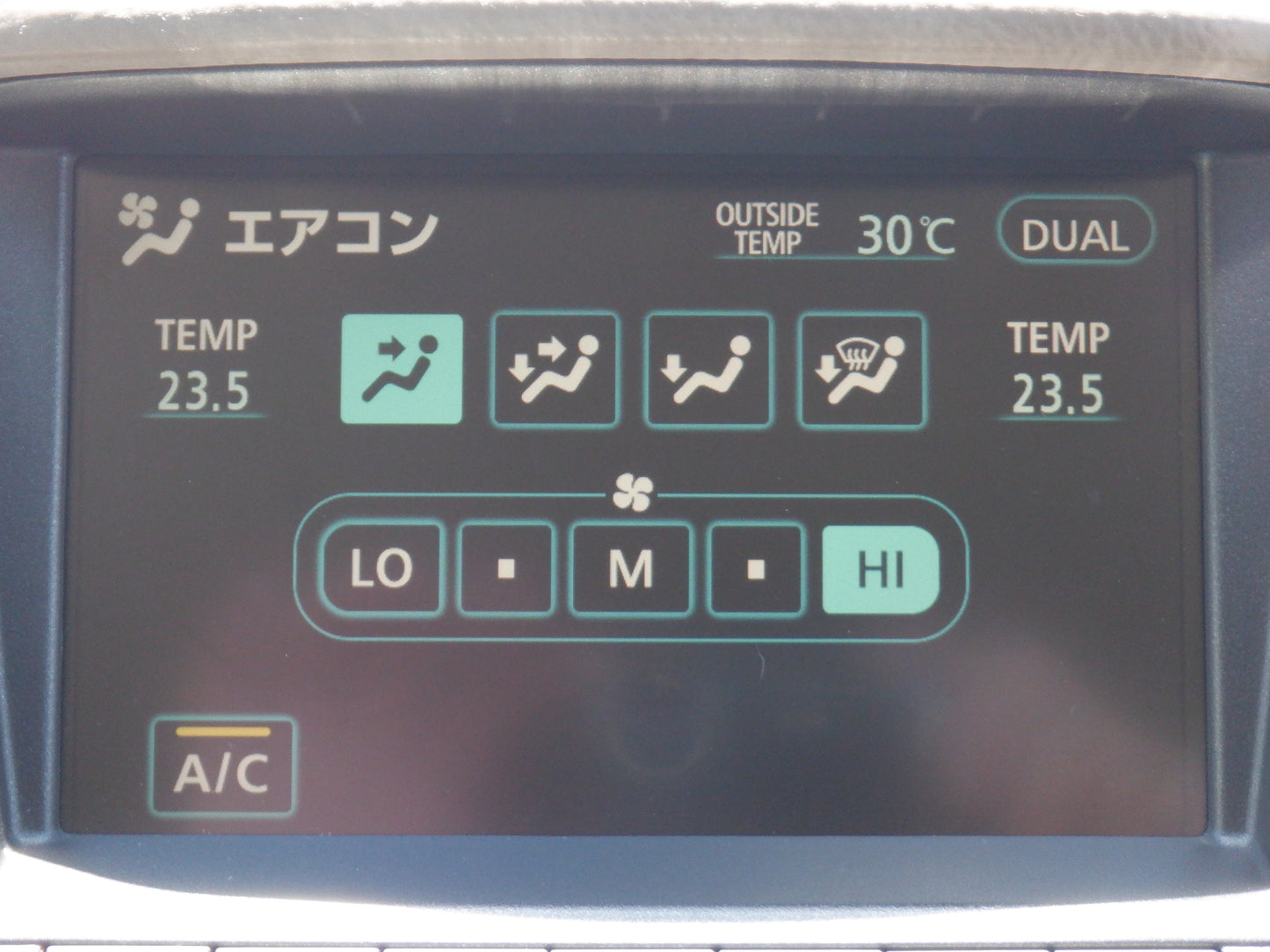 1062 TOYOTA HARRIER 240G PREMIUM L PACKAGE 2007 ACU30-0069140