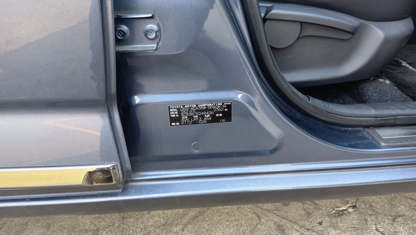 937 TOYOTA VANGUARD 2013 240S S-PKG