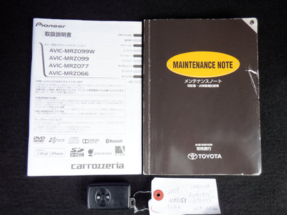 1045 TOYOTA COROLLA RUMION 1.5G SMART PACKAGE 2009 NZE151-1070995