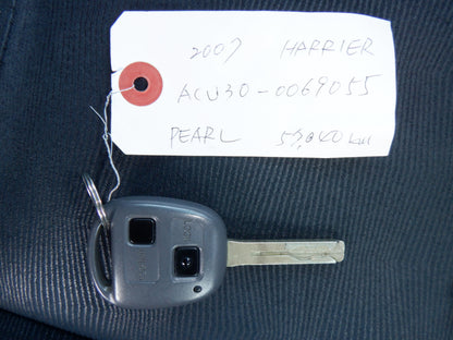 1029 TOYOTA HARRIER 240G 2007 ACU30-0069055