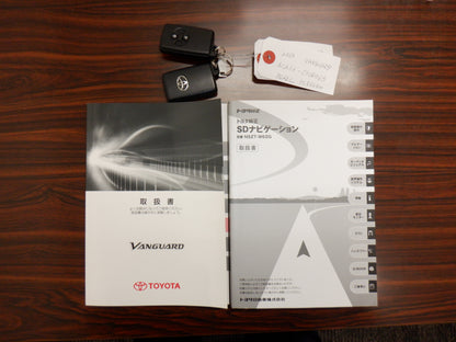 1064 TOYOTA VANGUARD 240S S PACKAGE ALCANTARA LIMITED 2013 ACA33-5308063
