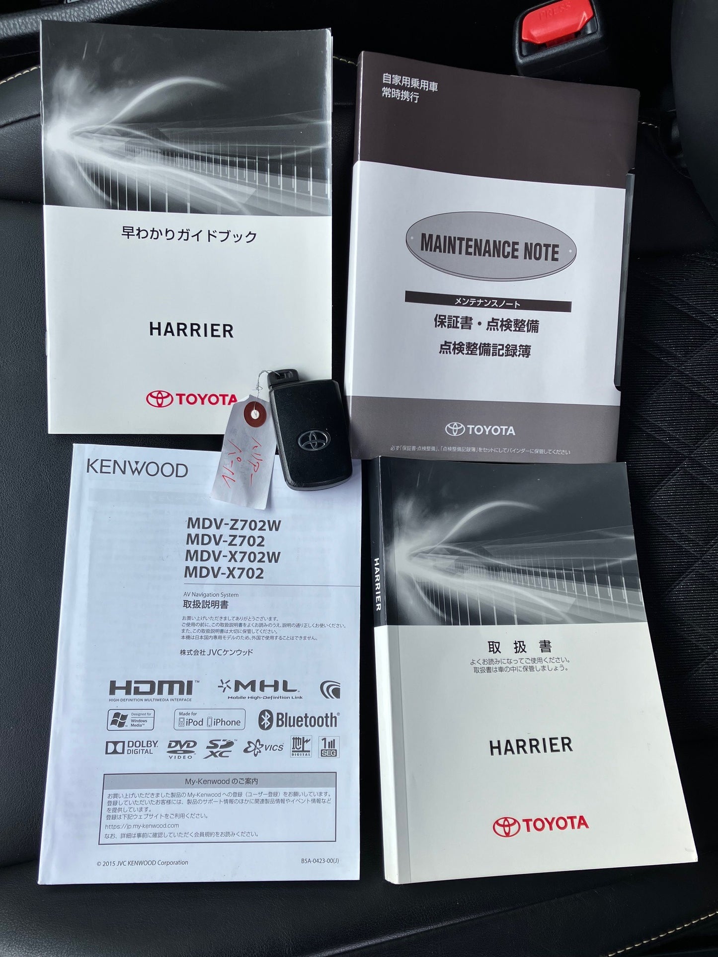 996 TOYOTA HARRIER PREMIUM 2015 ZSU60-0057276