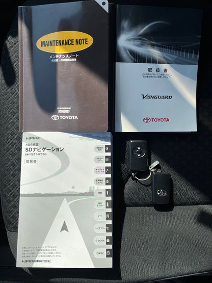 1024 TOYOTA VANGUARD 240S 2012 ACA38-5245323