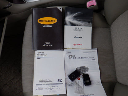 852 TOYOTA ALLION A15 G PACKAGE 2010 NZT260-3078985