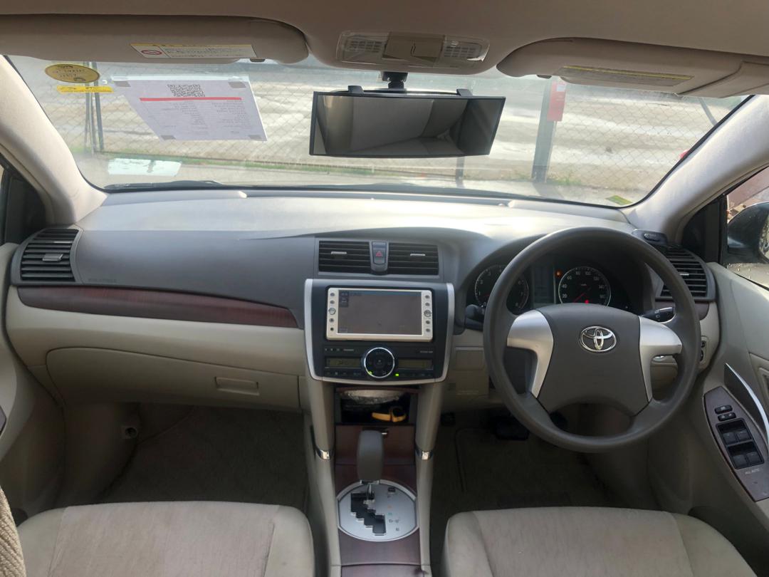 852 TOYOTA ALLION A15 G PACKAGE 2010 DIRECT SHIPMENT FROM TOYOTA DEALER IN JAPAN