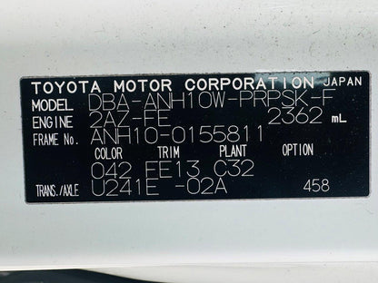 473. Toyota Alphard AS 2006