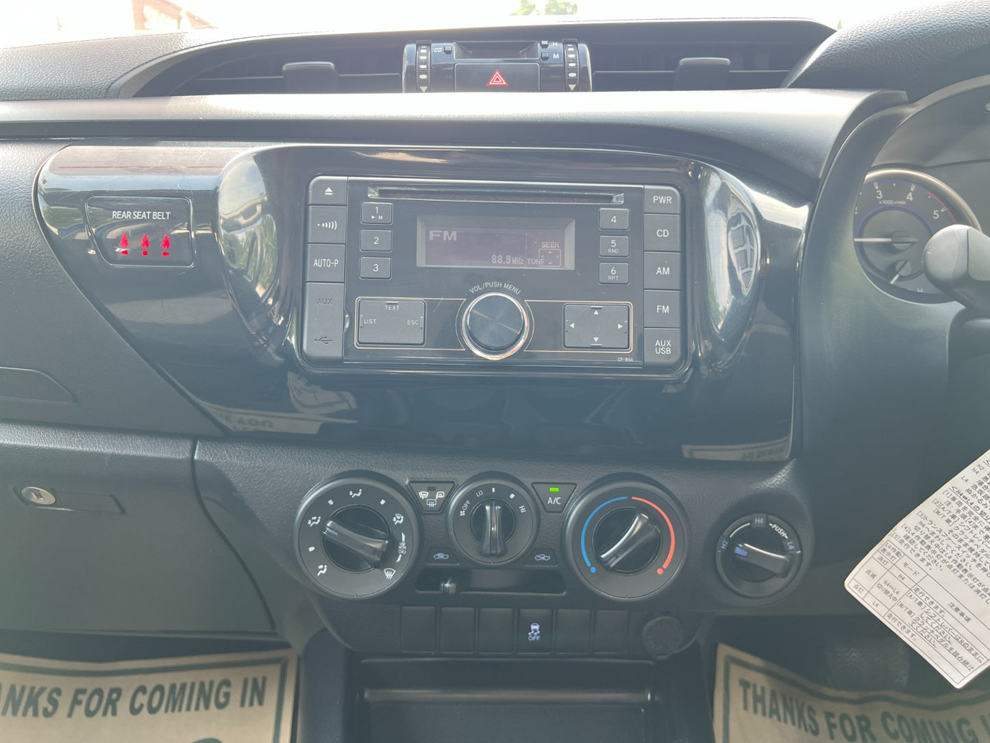 983. TOYOTA HILUX X WINCH ROLL BAR 2019/Milage: 27,200 Km