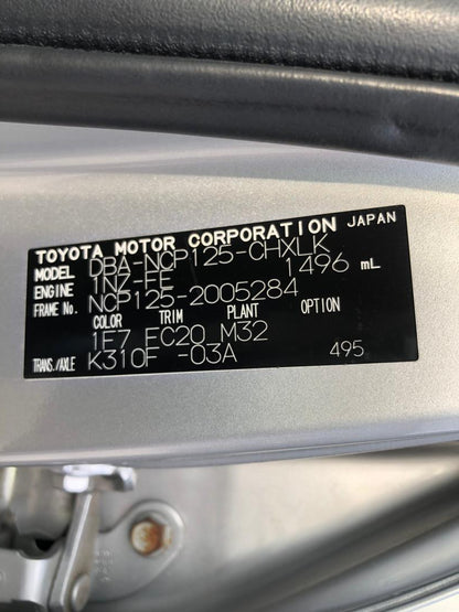 892. TOYOTA RACTIS LEPICE 2011